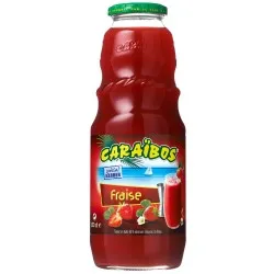 [0000163] Caraibos Fraise 6 x 1L