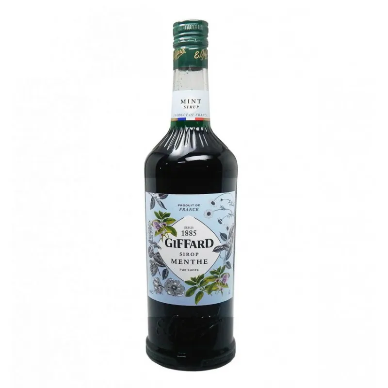 [0000781] Giffard Sirop Menthe Verte 1L
