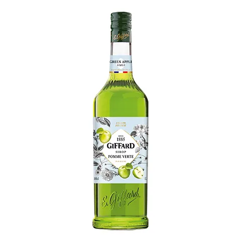[0000968] Giffard Sirop Pomme Verte 1L