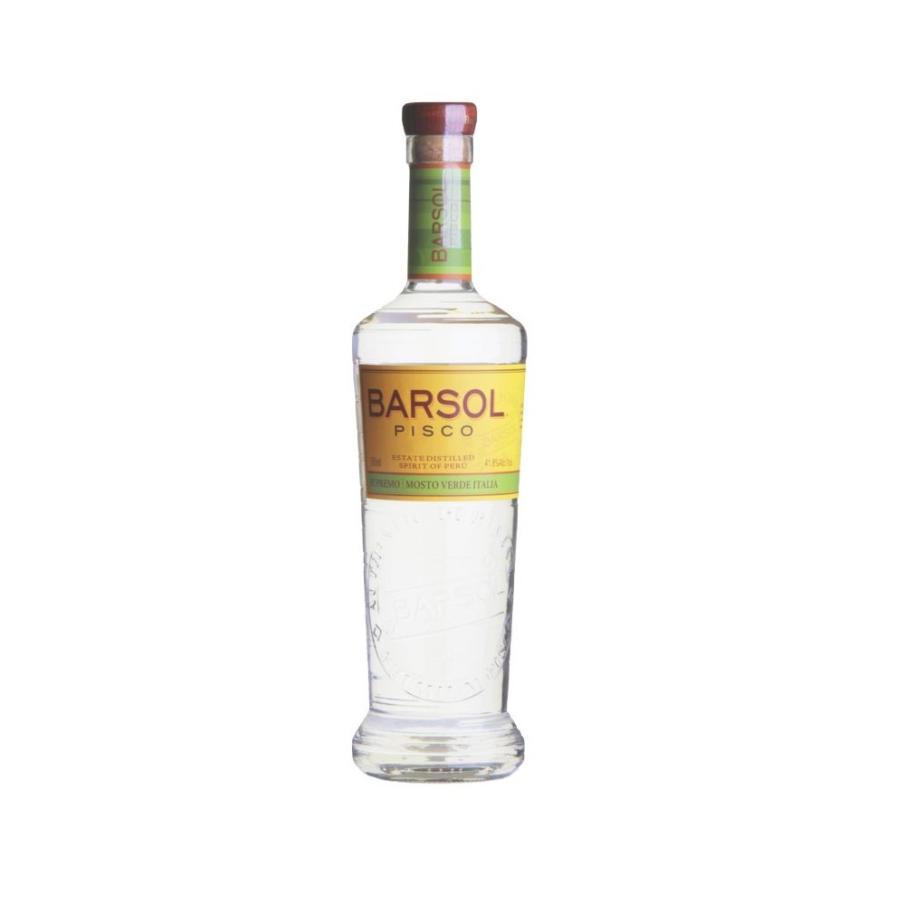 Pisco Barsol Mosto Verde Italia 41.8º 0.7L