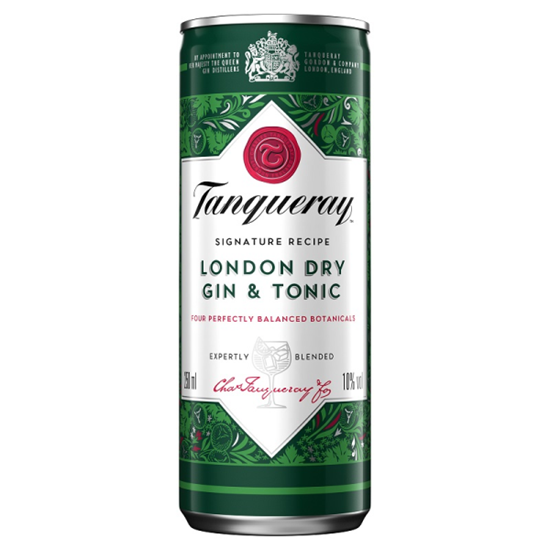 Tanqueray & Tonic 6.5° 12 x 0.25L