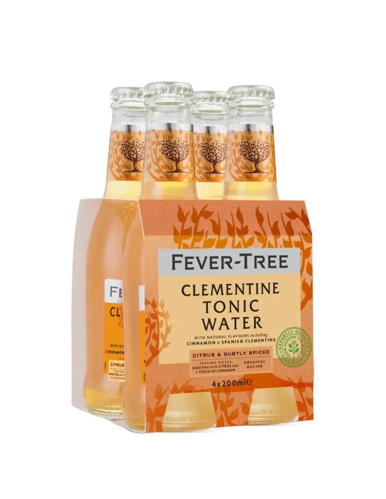 Fever Tree Clementine & Cinnamon Tonic 24 x 0.2L