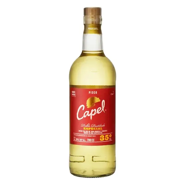 [0001400] Pisco Capel Especial Doble Destilado 35° 0.7L