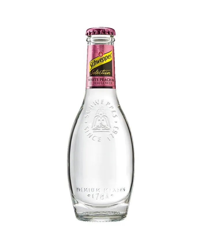 Schweppes Selection White Peach & Elderflower 24 x 0.2L