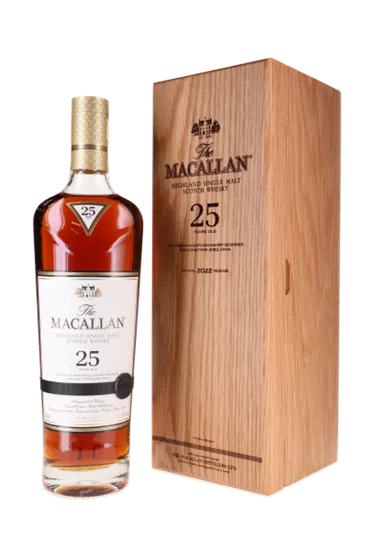 Macallan 25 Years Sherry Oak Release 2022 43° 0.7L